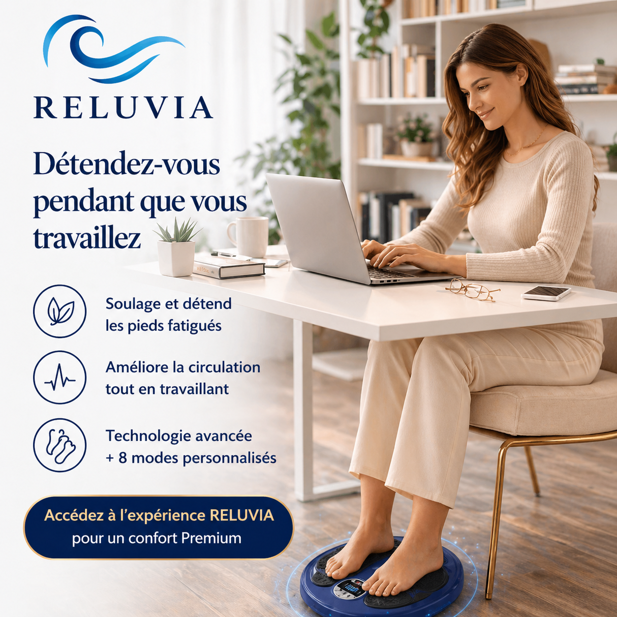 LegActive Pro™ | Appareil de stimulation circulatoire — Jambes légères et confort au quotidien