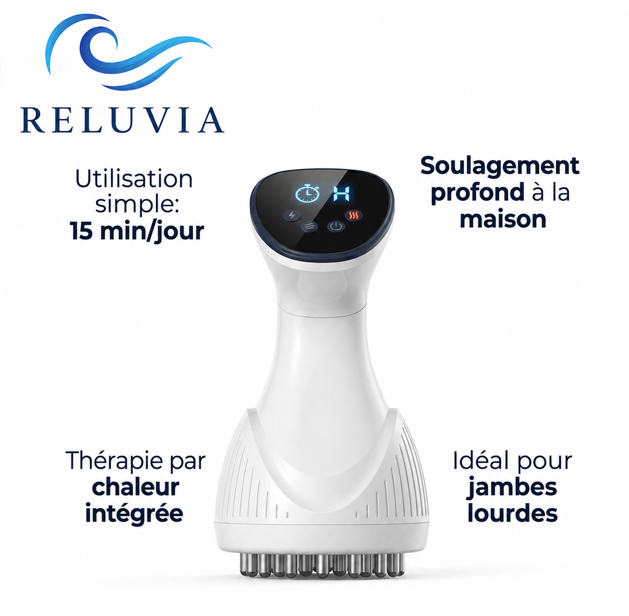 OrthoStim™ | Appareil de massage 4 en 1 — Soulagement des inconforts et récupération musculaire
